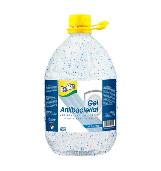 Gel Antibacterial BERHLAN * 3.8 L