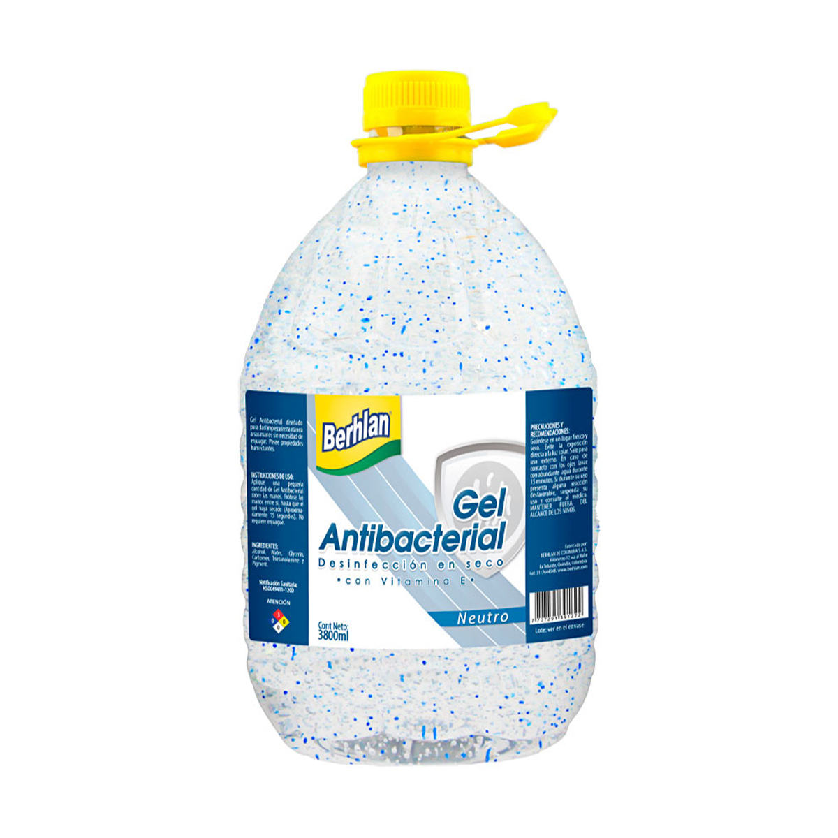GEL ANTIBACTERIAL BERLHAN