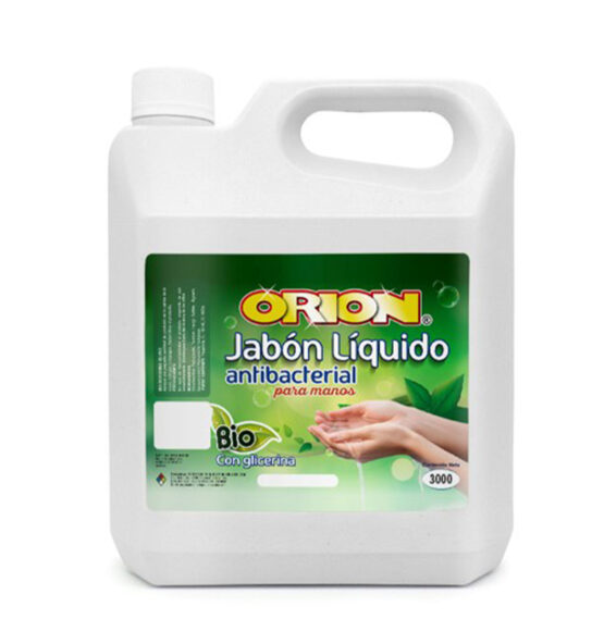 Jabón para Manos Antibacterial 3 Lt