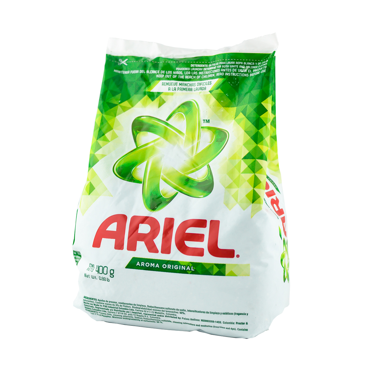 JABON POLVO ARIEL OXIAZUL X 400 REF 00395