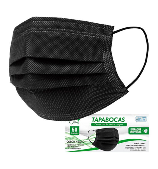 Tapabocas Termosellado Desechable 3 Capas