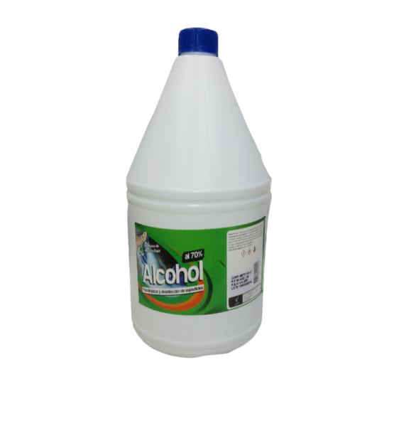 Alcohol Etílico Antiséptico  al 70 %- 3.8L