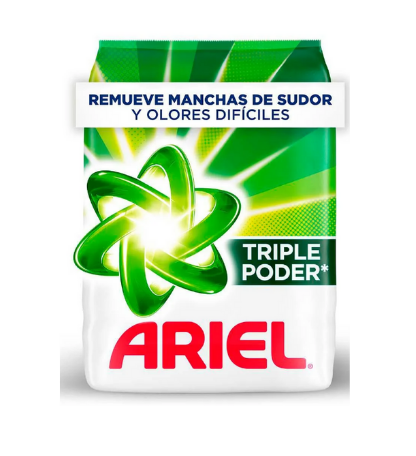 Jabón en Polvo Ariel 2000Gr - Limpieza Eficaz para Toda Superficie. Tjota