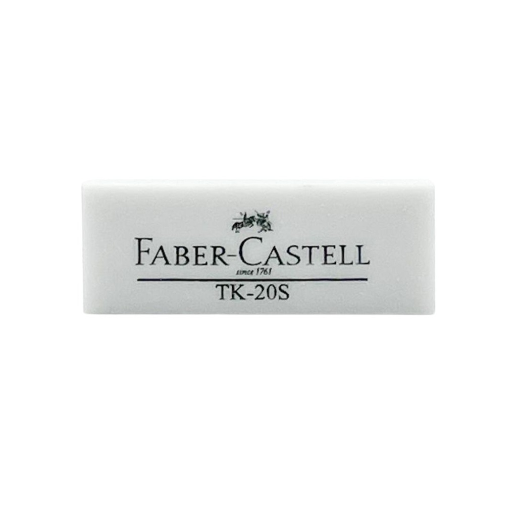 Borrador Faber Castell TK 20S Blanco