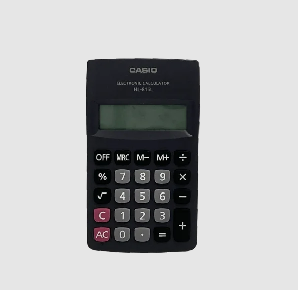 Calculadora HL 815L BK W Casio 8 digitos