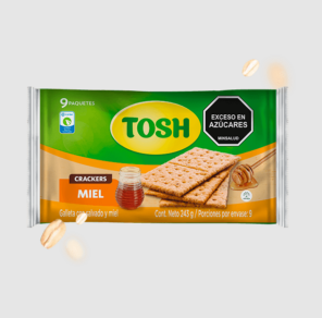 Galletas Tosh Miel x9 paquetes