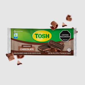 Galletas Tosh sandwich Chocolate x6 Pqts
