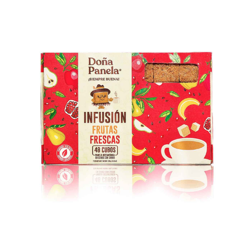 Infusion Dona Panela Frutas Frescas en cubos x24 unidades