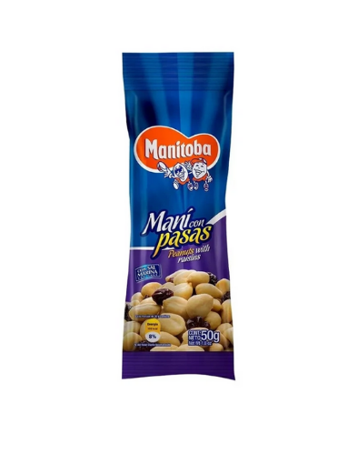 Mani Manitoba Con Pasas X 50G