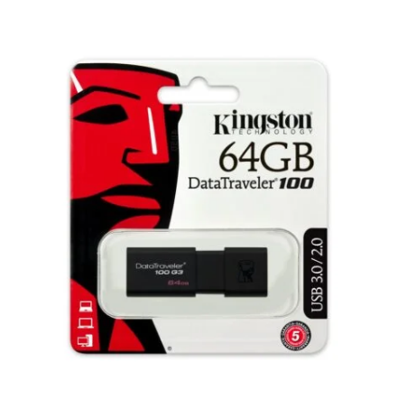 Memoria KINGSTON USB 64GB 3.0 Data traveler