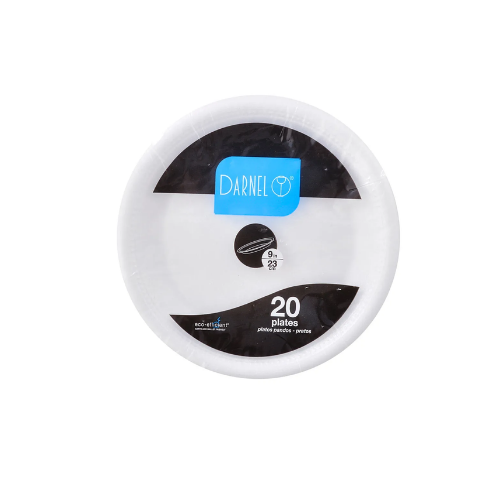 Plato Pando Darnel de 20cm X 20 Und