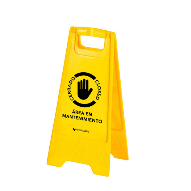 Senal de Prevencion Area en Mantenimiento