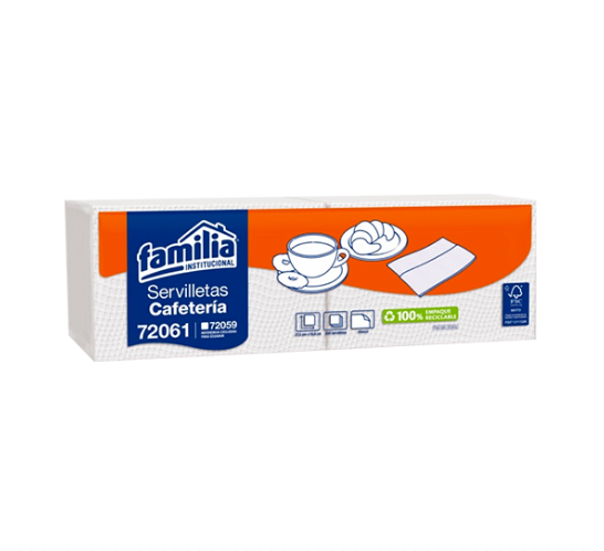 Servilletas cafeteria Familia X 200 und