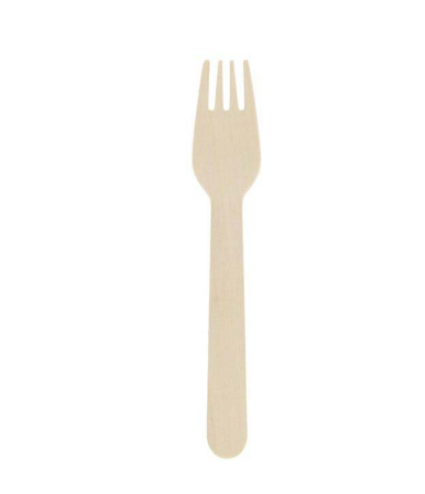 Tenedor de Madera El Sol X 100 Und 