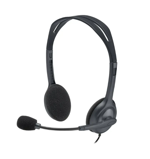 Diadema 1 plug con microfono HP 111 Logitech