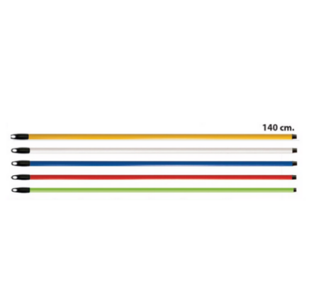 Mango Metalico Plastificado 140 Cm Colores