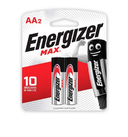 Pila Alcalina Energizer AA X 2 Und