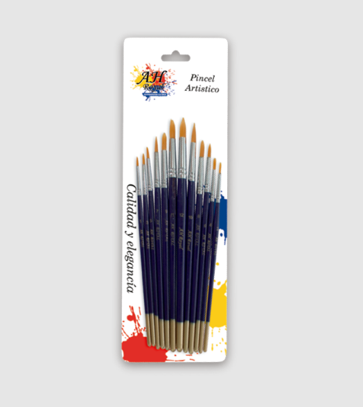 Pincel AH ROYAL Juego Redondo Surtido
