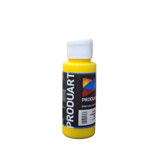 Pintura Acrilica Amarillo Primario Produart de 60 C.C
