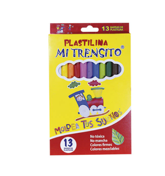 Plastilina Mi Trensito X13