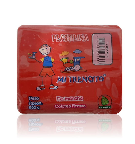 Plastilina en barra de 500 gramos - Imagen 2
