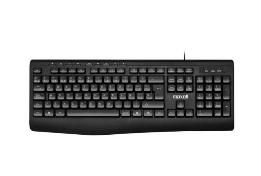 Teclado USB MAXELL KB 100 multifuncional