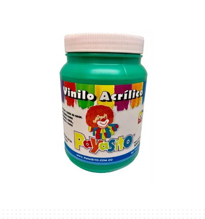 Vinilo Acrilico Payasito 1000 Gr Verde