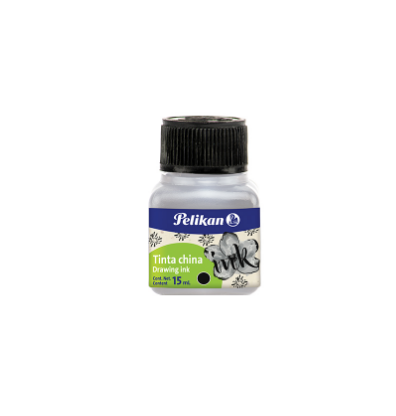 tinta china negra Pelikan 