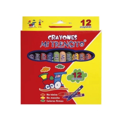 Crayones Mi Trensito Delgado x12