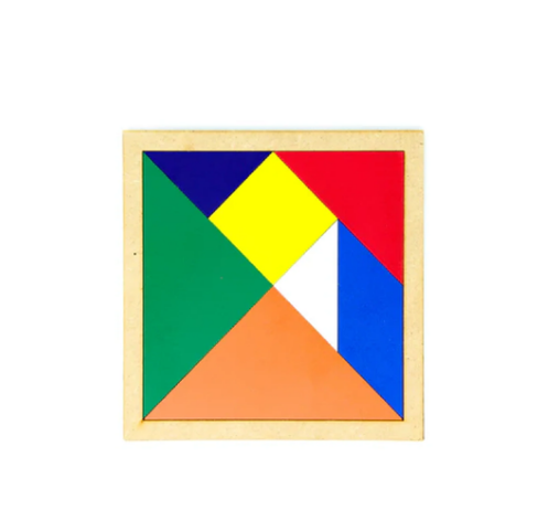 Tangram en Madera 11 X 11