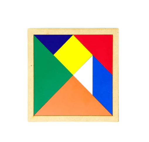 Tangram en Madera 15 X 15