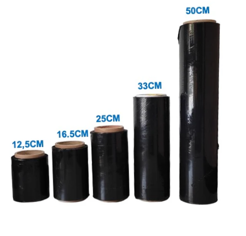Vinipel Stretch X 300Mts Negro Embalaje