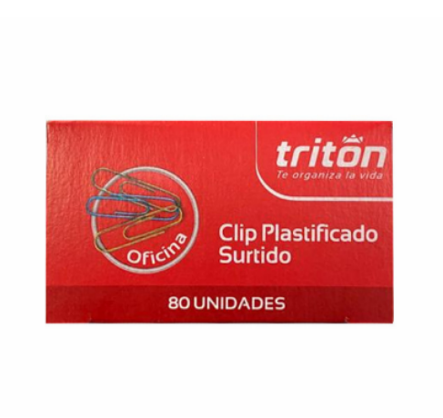 Clips plastificados Triton 