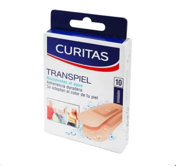 Curitas Transparentes Piel Caja por 100 Unidades 
