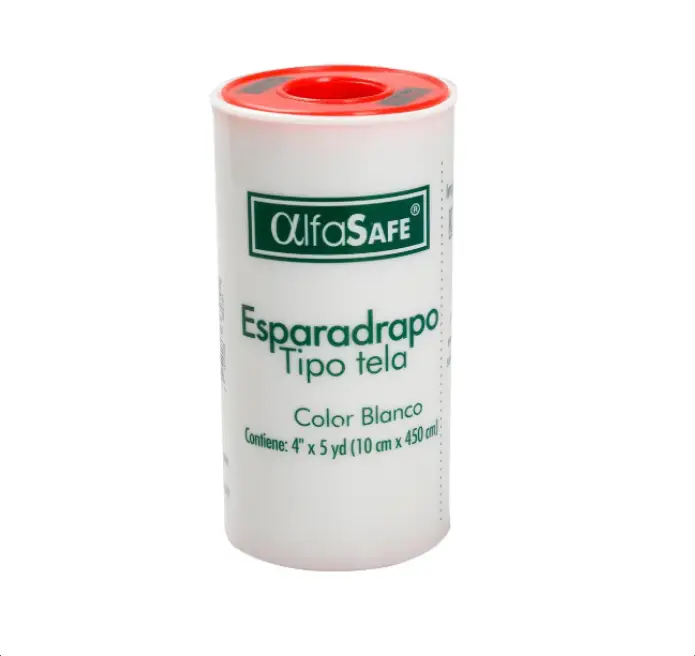 esparadrapo tela 4 x 5 yardas