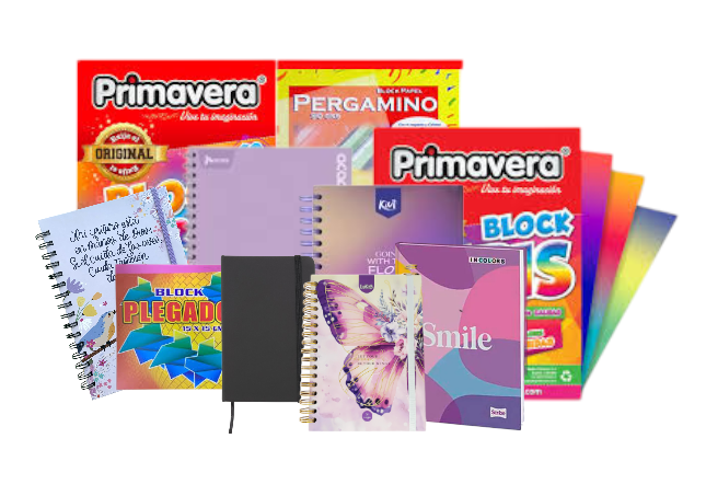 Cuadernos y Blocks
