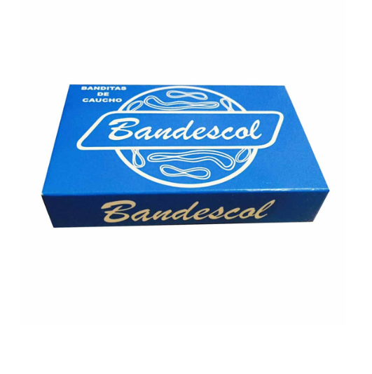 Bandas de Caucho Color Crema N 22 Caja