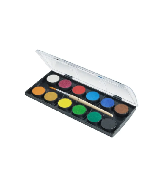 Estuche de Acuarelas x12 Faber-Castell
