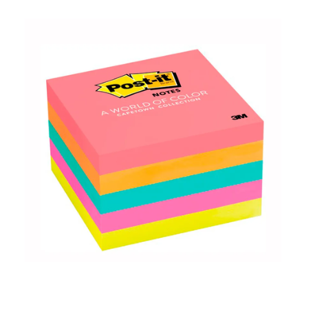 Notas adhesivas fluorescentes Post it