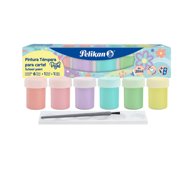 Tempera Pelikan Pastel x6