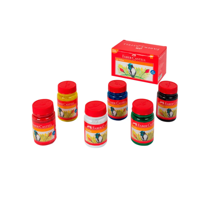 Vinilos colores basicos faber castell