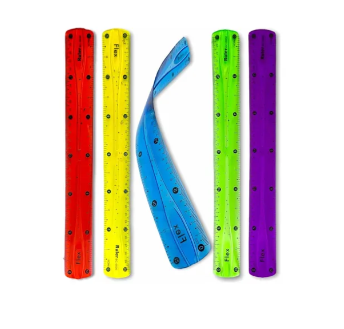 regla flexible x 30 CM 
